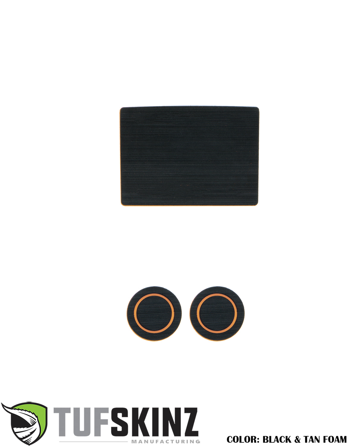 40/20/40 Split Seats with Center Dash Speaker Cup Holder inserts Fits 2017-2020 Ford F-150 Bench Seats With Center Dash Speaker Black/Tan
