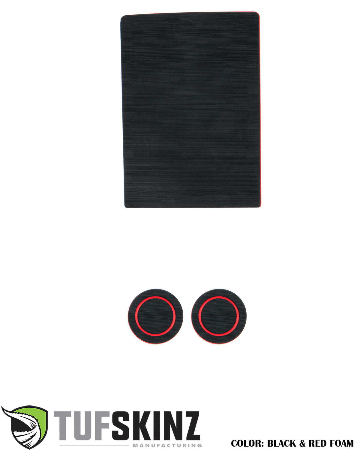 40/20/40 Split Seats w/o Center Dash Speaker Cup Holder inserts Fits 2017-2020 Ford F-150 Bench Seats Without Center Dash Speaker Black/Red