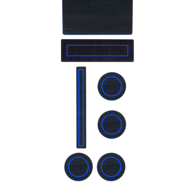 40/Console/40 Seats Console Shifter w/Center dash speaker Inserts Fits 2015-2016 Ford F-150 Console Shifter Yes Black/Blue