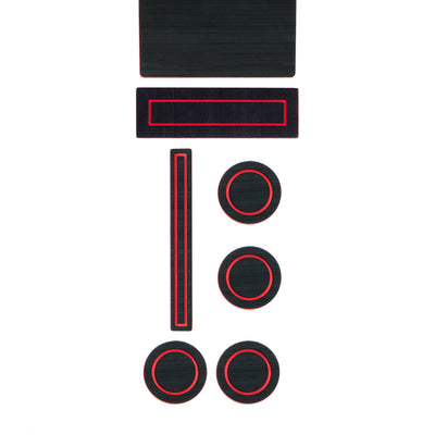 40/Console/40 Seats Console Shifter w/Center dash speaker Inserts Fits 2015-2016 Ford F-150 Console Shifter Yes Black/Red