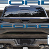 "FORD" Raptor Tailgate Overlays Fits 2019-2020 Ford F-150 2019-2020 *OE - Performance Blue