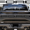 "FORD" Raptor Tailgate Overlays Fits 2019-2020 Ford F-150 2019-2020 Real Carbon Fiber(Raw)