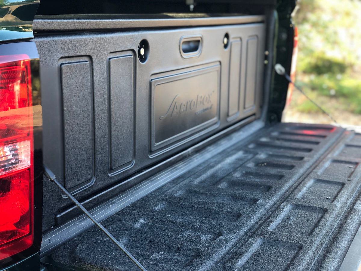 AeroBox™ AeroDynamic Rear Mount Truck Cargo Box Chrome Delete Kit