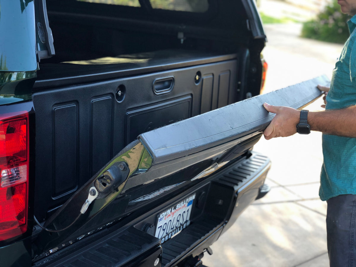 AeroBox™ AeroDynamic Rear Mount Truck Cargo Box Chrome Delete Kit