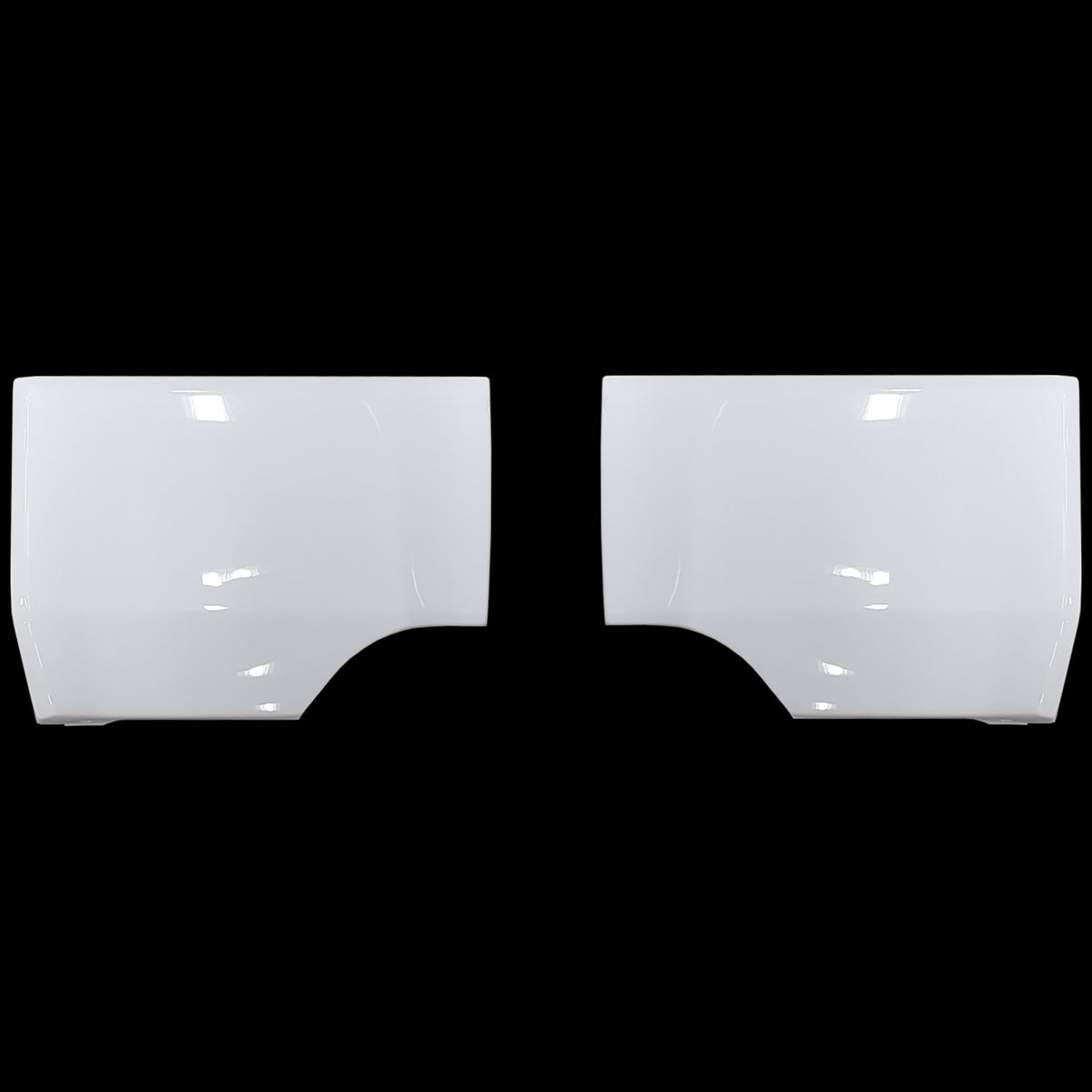 Ice Cap (color code 040) BumperShellz for 2022 Toyota Tundra