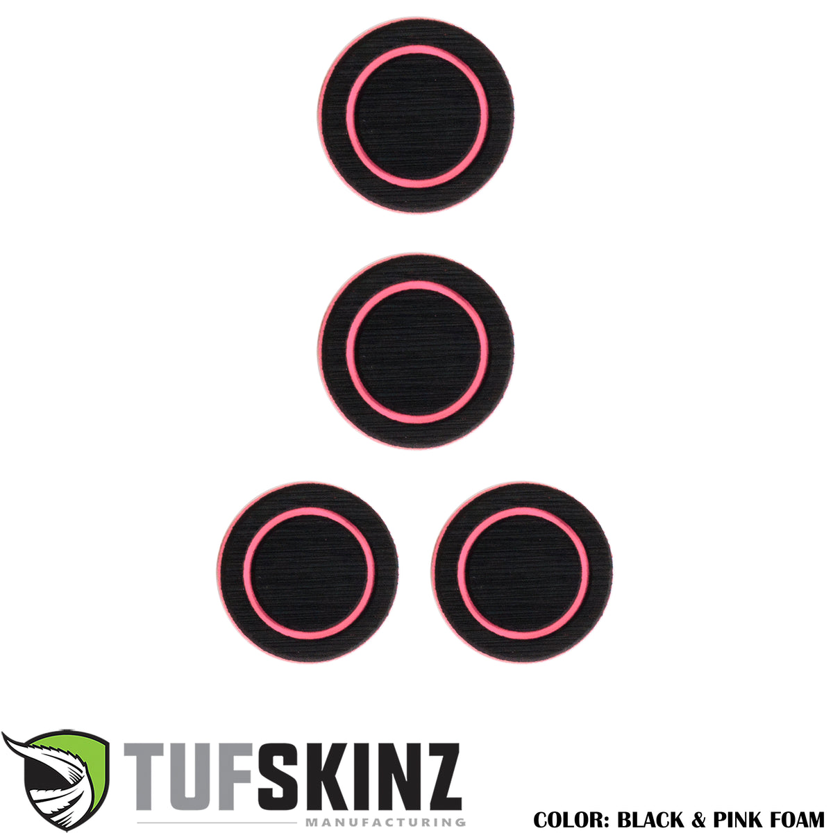 Interior Foam Inserts Fits 2007-2018 Jeep Wrangler JK Black/Pink