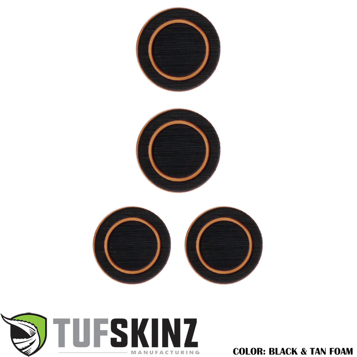 Interior Foam Inserts Fits 2007-2018 Jeep Wrangler JK Black/Tan
