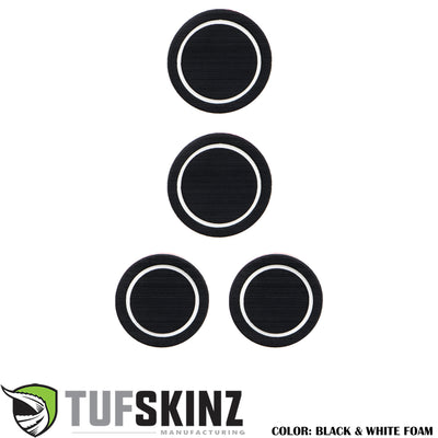 Interior Foam Inserts Fits 2007-2018 Jeep Wrangler JK Black/White