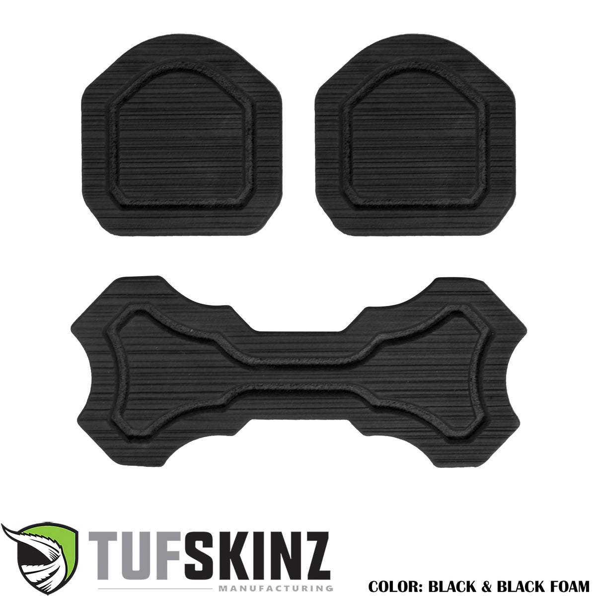 Rear fold down seat Interior Foam Inserts Fits 2019-2020 Jeep Wrangler JL with Rear Middle Fold Down Seat(1 Double cup holder) Black/Black