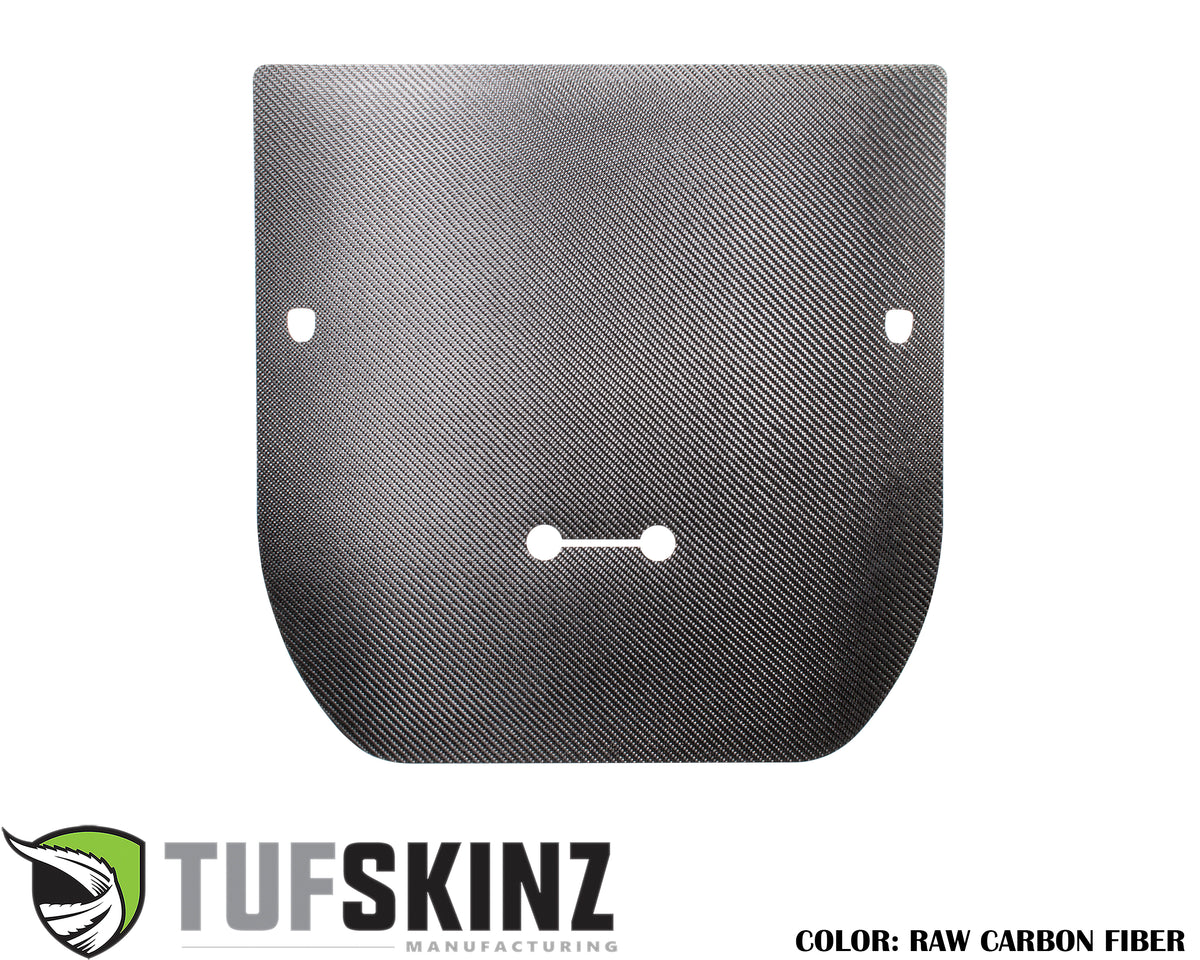 Hood Accent Trim Fits 2013-2018 Jeep Wrangler JK Real Carbon Fiber(Raw)
