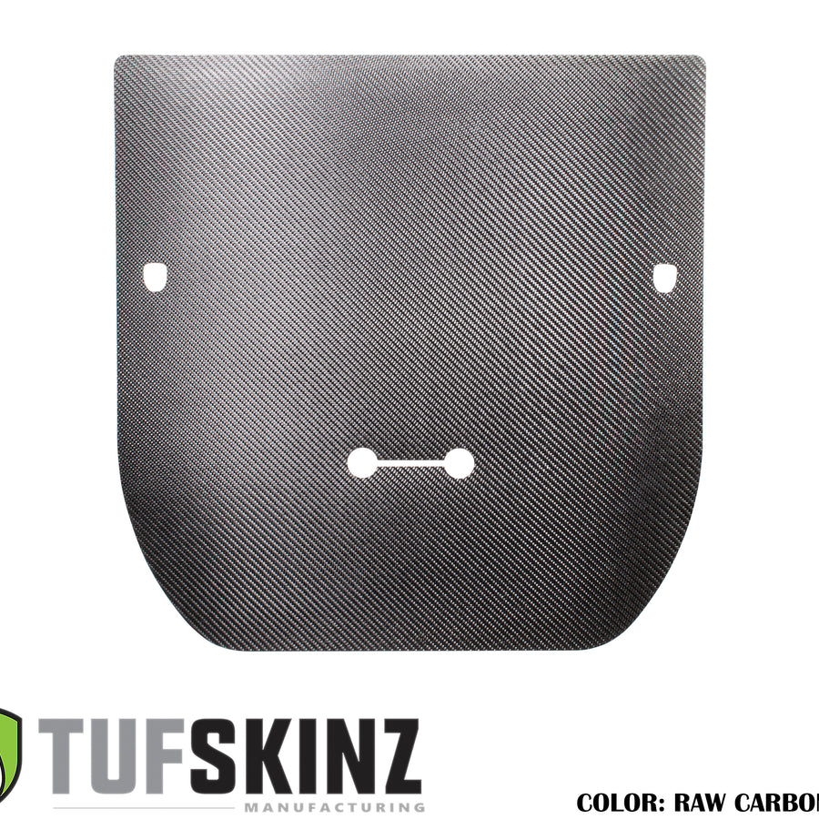 Hood Accent Trim Fits 2013-2018 Jeep Wrangler JK Real Carbon Fiber(Raw)