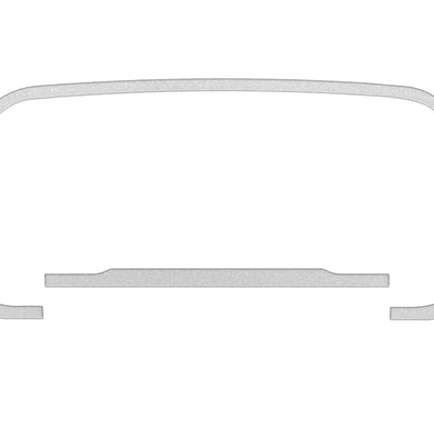 Dashboard Accent Trim Fits 2022-2022 Ford Maverick *OE Color - Iconic Silver