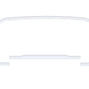 Dashboard Accent Trim Fits 2022-2022 Ford Maverick Gloss White