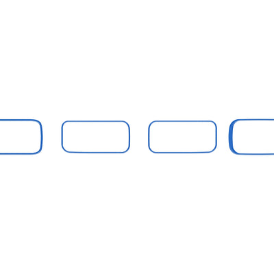 A.C. Vent Accent Trim Fits 2022-2022 Ford Maverick *OE Color - Velocity Blue