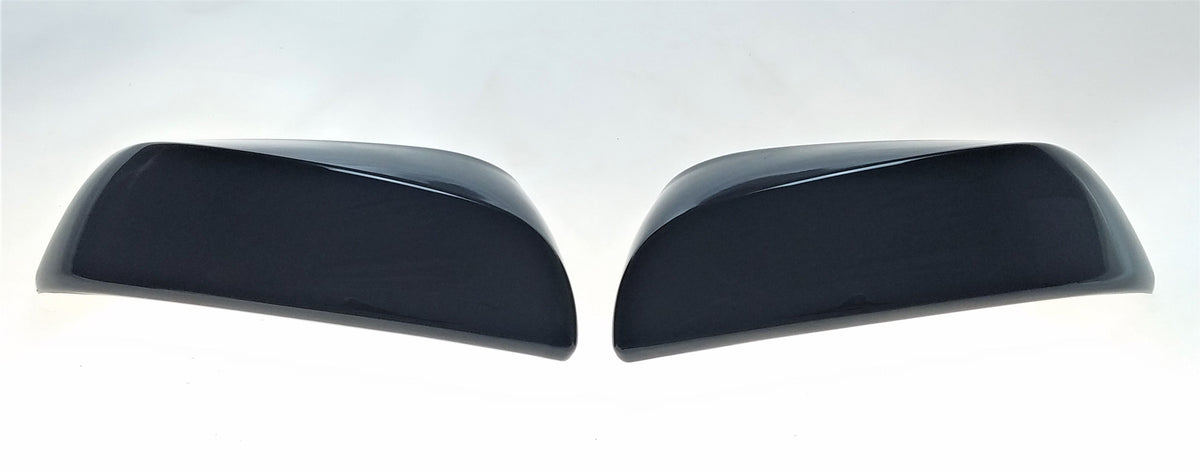 2016-2023 Toyota Tacoma NO SIGNAL TOP COVER Gloss Black Mirror Cover Chrome Delete Kit
