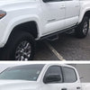 2016-2023 Toyota Tacoma NO SIGNAL TOP COVER Gloss Black Mirror Cover Chrome Delete Kit