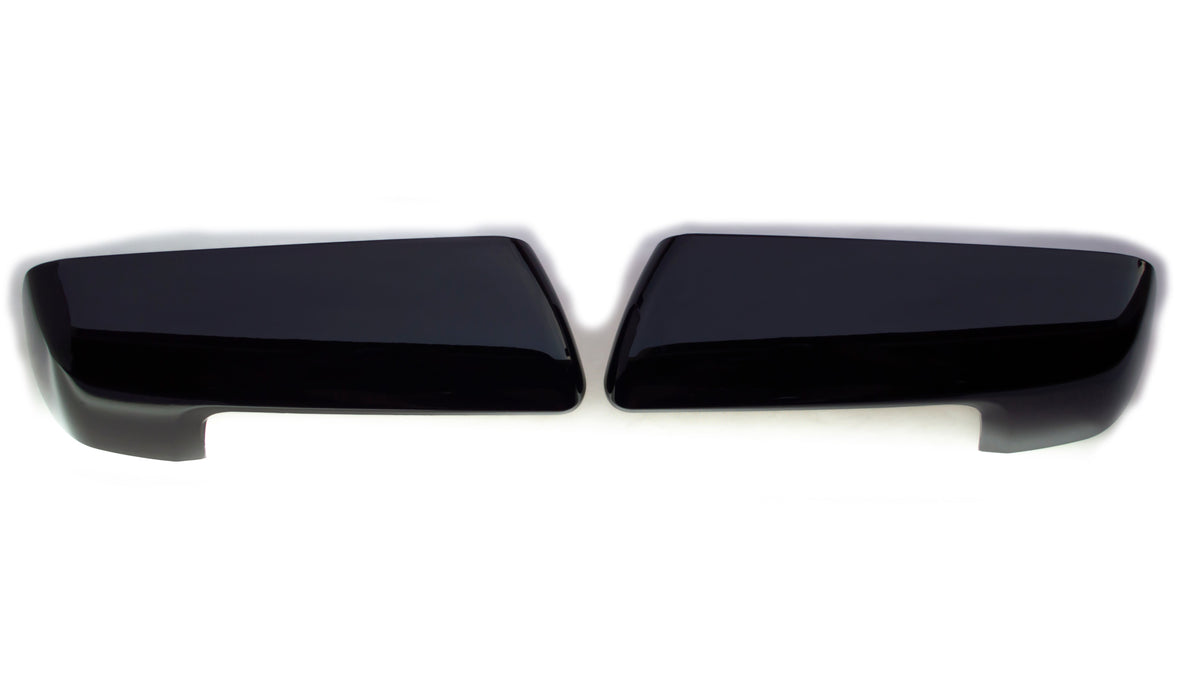 2019-2022 Chevrolet Silverado 1500 TOP REPLACEMENT Black Mirror Cover Chrome Delete Kit
