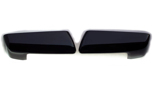 2019-2022 Chevrolet Silverado 1500 TOP REPLACEMENT Black Mirror Cover Chrome Delete Kit