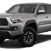 2016-2023 Toyota Tacoma W/Signal REPLACEMENT Gloss Black Mirror Cover Chrome Delete Kit