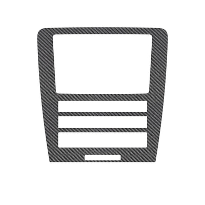 Navigation Display Accent Trim Fits 2010-2014 Ford Mustang Navigation Radio Display Real Carbon Fiber(Raw)