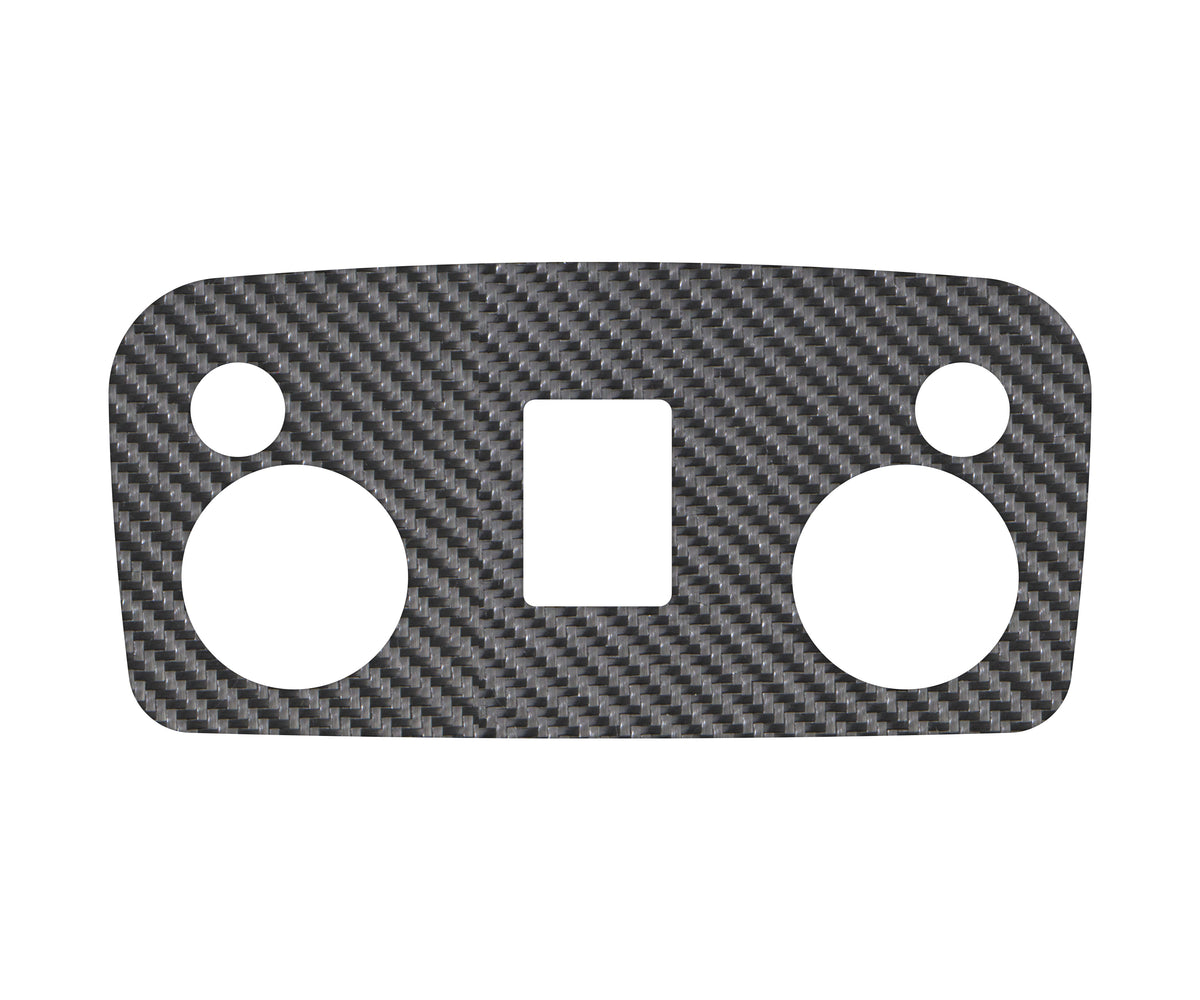 Overhead Switch Accent Trim Fits 2015-2022 Ford Mustang Real Carbon Fiber(Raw)