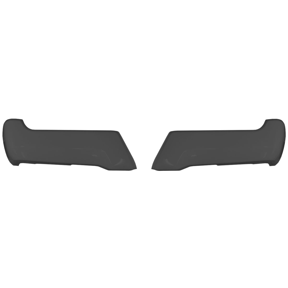 DIY-friendly paintable ABS rear bumper cover for 2017-2022 Ford F250/F350, no sensor holes.