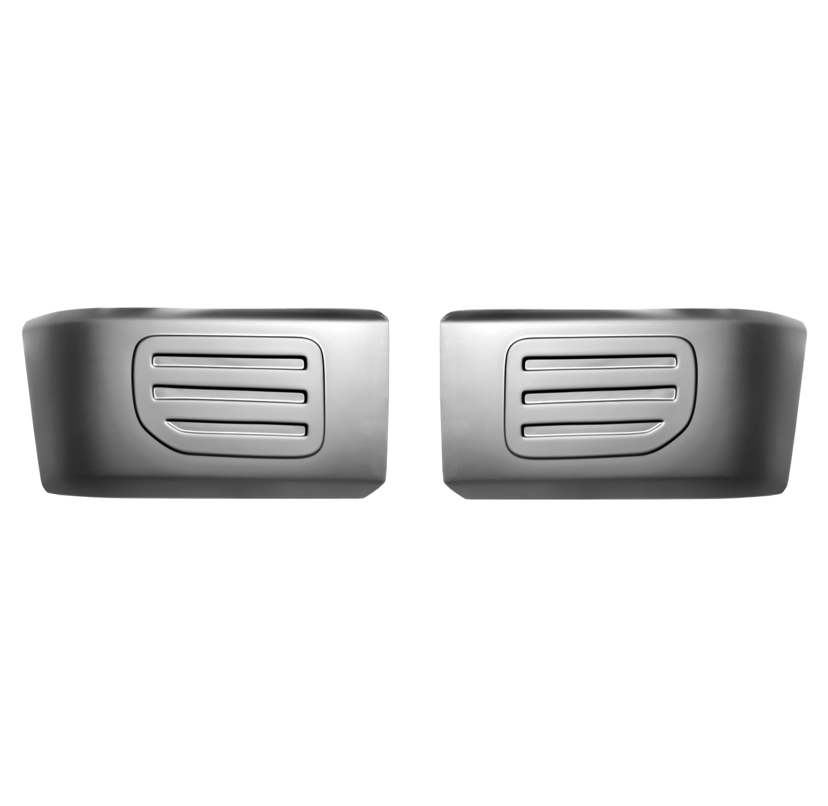 Paintable ABS 2015-2017 Side Cover F-150 Front BumperShellz without fog lamps, ready for painting