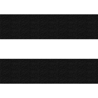 SuperCrew Rear Door Sill Trim Accent Trim Fits 2019-2022 Ford Ranger No Rear Doors (2 Piece Kit) Plain - Black