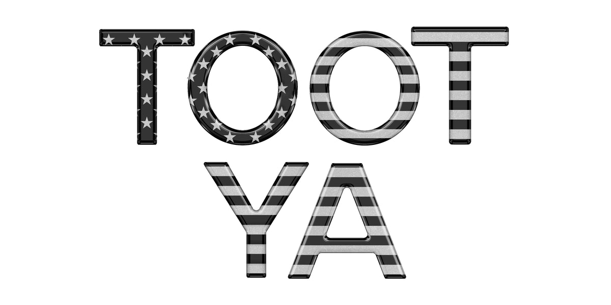"TOYOTA" TRD Pro Grill Overlays Fits 2008-2014 Toyota FJ Cruiser Black & Metallic Silver American Flag