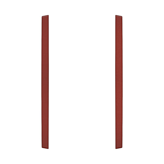 Front Door Sills Overlays Fits 2014-2020 Toyota 4Runner Front Door Sills Ruby Red (Similar to Barcelona Red)