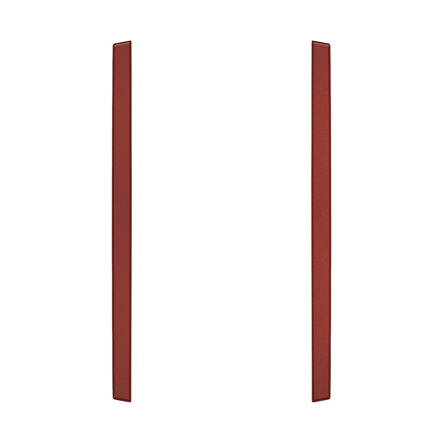 Front Door Sills Overlays Fits 2014-2020 Toyota 4Runner Front Door Sills Ruby Red (Similar to Barcelona Red)