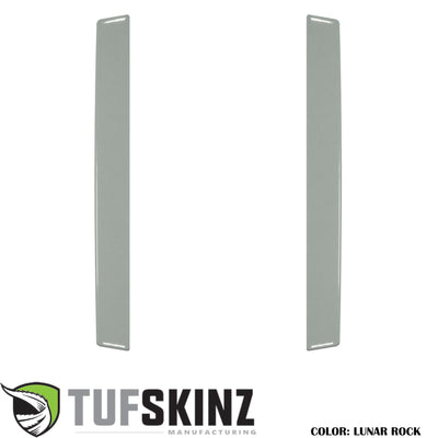 Rear Door Sills Overlays Fits 2014-2022 Toyota 4Runner Rear Door Sills *OE Color - Lunar Rock