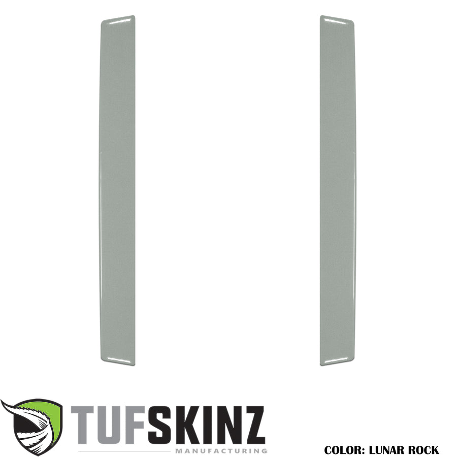 Rear Door Sills Overlays Fits 2014-2022 Toyota 4Runner Rear Door Sills *OE Color - Lunar Rock