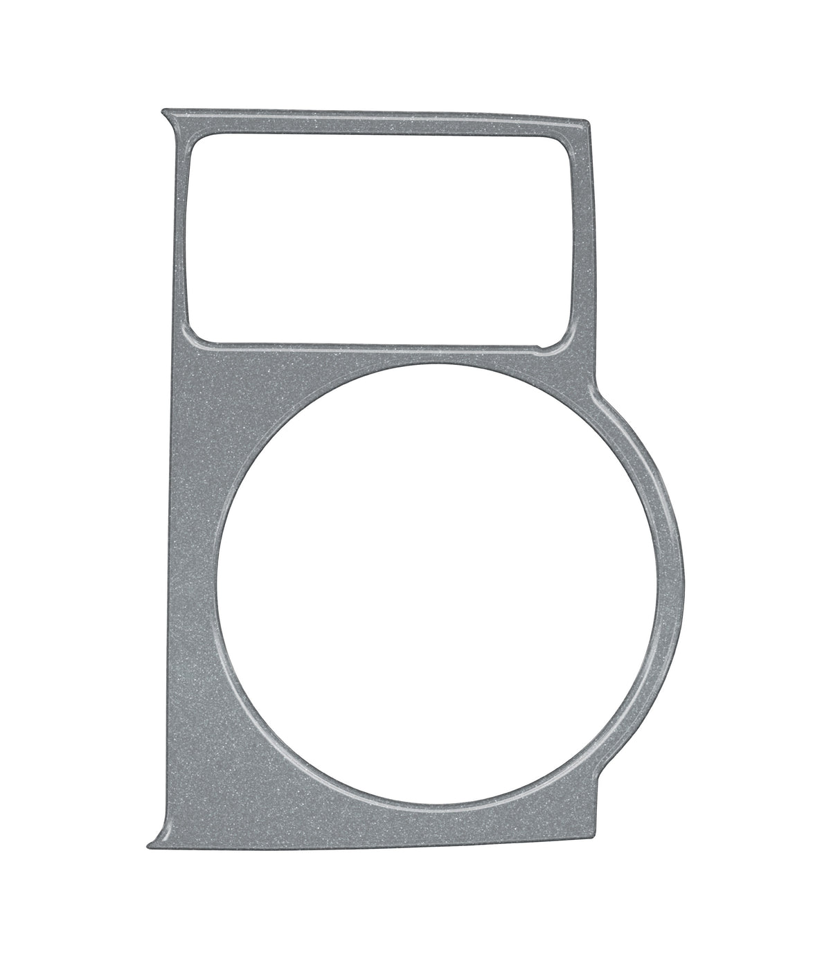 Center Cup Holder with Shifter Boot Accent Trim Fits 2014-2020 Toyota 4Runner w/ Shifter Boot *OE Color - Magnetic Gray Metallic