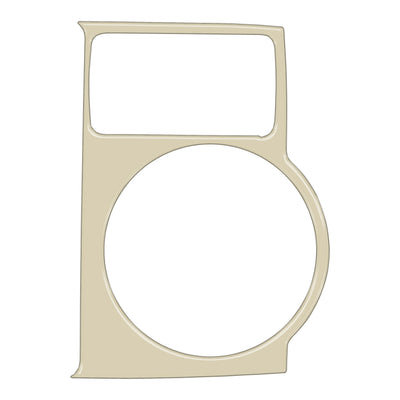 Center Cup Holder with Shifter Boot Accent Trim Fits 2014-2020 Toyota 4Runner w/ Shifter Boot *OE Color - Quicksand Tan