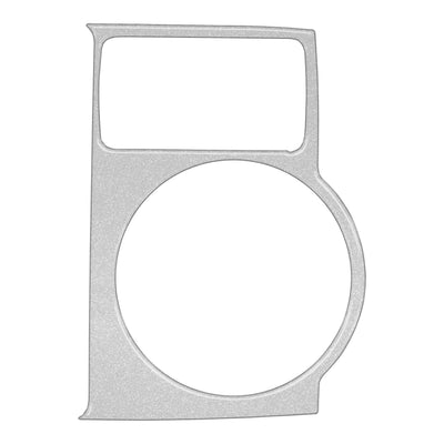 Center Cup Holder with Shifter Boot Accent Trim Fits 2014-2020 Toyota 4Runner w/ Shifter Boot *OE Color - Silver Sky Metallic