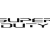 "SUPER DUTY" Hood Letter Inserts Fits 2017-2022 Ford Super Duty Gloss Black