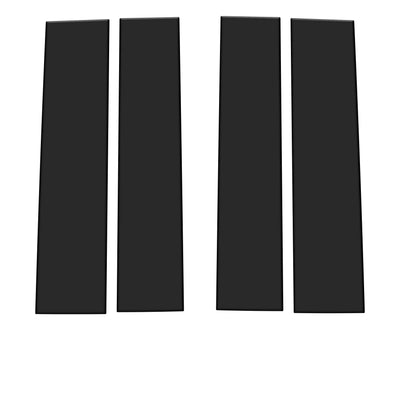 Super Crew/Super Cab Door Pillars Accent Trim Fits 2015-2021 Ford F-150 Super Crew/Super Cab No Matte Black