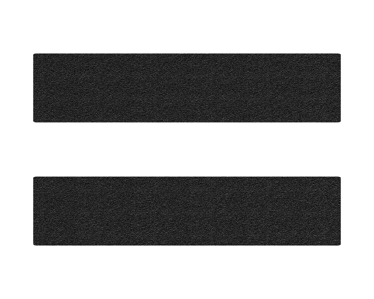 Crew Cab Rear Door Accent Trim Fits 2014-2022 Chevrolet Silverado + Silverado HD No Crew Cab Black Textured