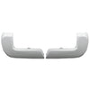 Super White II rear bumper cover for 2016-2023 Toyota Tacoma, no sensor holes