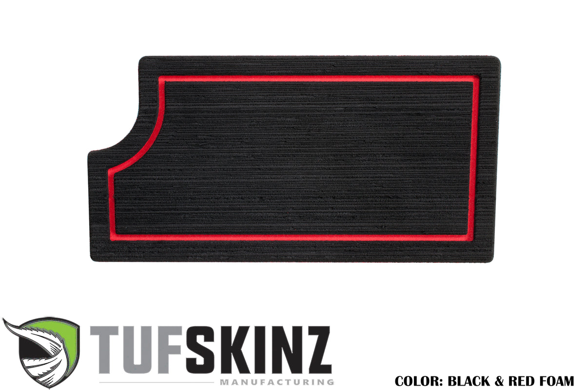 FOAM QI Charger Insert Inserts Fits 2016-2021 Toyota Tacoma Black/Red