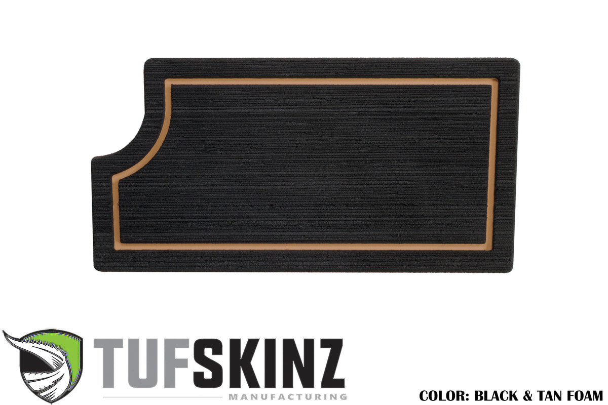 FOAM QI Charger Insert Inserts Fits 2016-2021 Toyota Tacoma Black/Tan