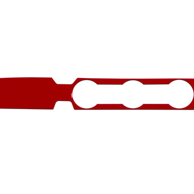 Climate Control with 2-wheel drive and Key ignition(No Push to Start) Accent Trim Fits 2016-2021 Toyota Tacoma 2-Wheel Drive w/Key Ignition *OE Color - Gloss TRD Red