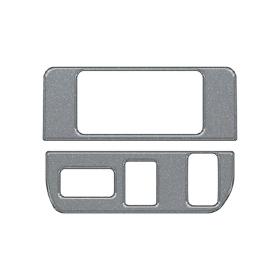 Dim Light Control with 3-Switches Accent Trim Fits 2016-2022 Toyota Tacoma 3-Switches (V1) *OE Color - Magnetic Gray Metallic