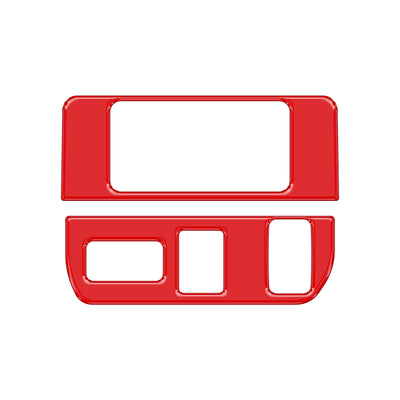 Dim Light Control with 3-Switches Accent Trim Fits 2016-2022 Toyota Tacoma 3-Switches (V1) *OE Color - Gloss TRD Red