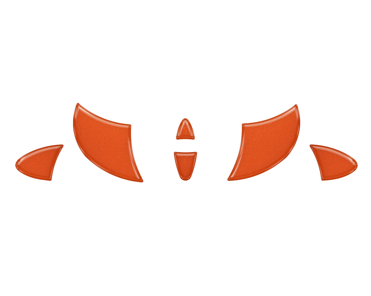 Steering Wheel Inserts Inserts Fits 2009-2021 Toyota 4Runner Inferno (Similar to EXTERIOR Inferno Orange)