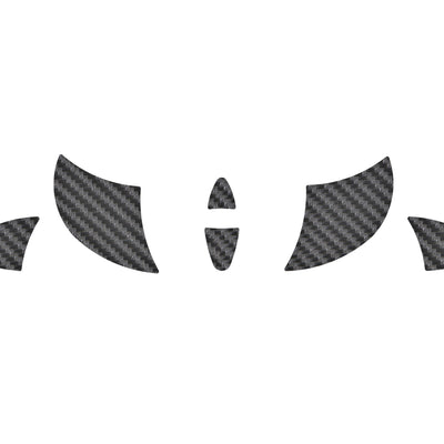 Steering Wheel Inserts Inserts Fits 2006-2014 Toyota FJ Cruiser Real Carbon Fiber(Raw)