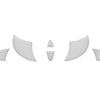 Steering Wheel Inserts Inserts Fits 2009-2022 Toyota Tundra *OE Color - Silver Sky Metallic