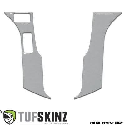 Steering Wheel Trim - 2 Buttons Accent Trim Fits 2016-2021 Toyota Tacoma 2-Buttons *OE Color - Cement Gray