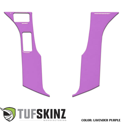 Steering Wheel Trim - 2 Buttons Accent Trim Fits 2016-2021 Toyota Tacoma 2-Buttons Lavender Purple